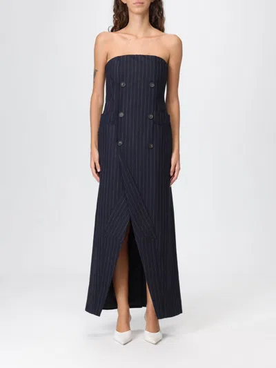 Erika Cavallini Dress  Woman Color Grey In Blue