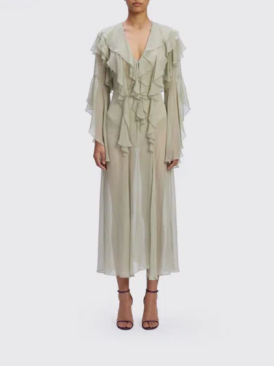Erika Cavallini ドレス  レディース カラー グリーン In Gray