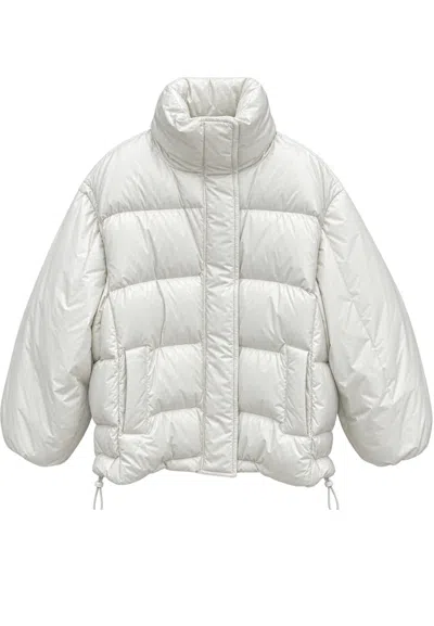 Erika Cavallini Dull Terry  In White