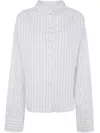 Erika Cavallini Long-sleeved Shirt In White