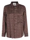 Erika Cavallini Geometric-print Shirt In Multi