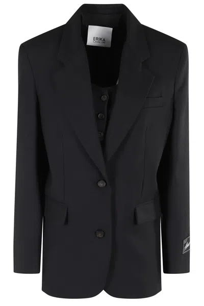 Erika Cavallini Giacca Selene In Black