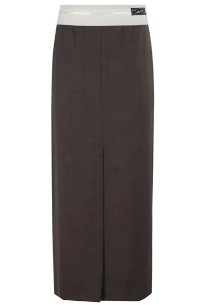 Erika Cavallini Gonna Kira In Brown