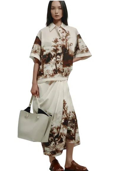 Erika Cavallini Helmet Woman  Landscape In White