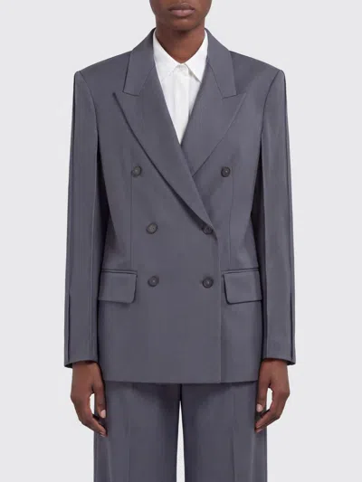 Erika Cavallini Jacket Woman Color Grey