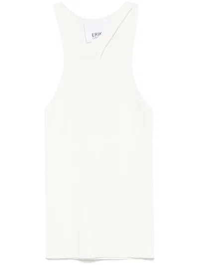 Erika Cavallini Lee Tank Top In White