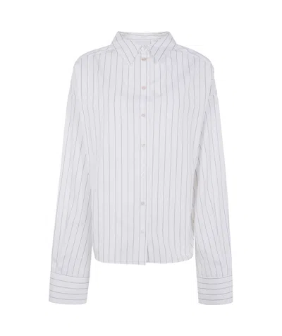 Erika Cavallini Long-sleeved Shirt In White