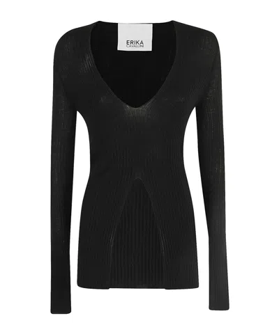 ERIKA CAVALLINI LONG-SLEEVED SWEATER