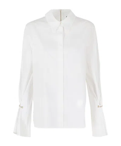Erika Cavallini Long-sleeved Shirt In White