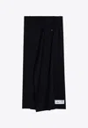 Erika Cavallini Matilda Asymmetrical Midi Skirt In Blue