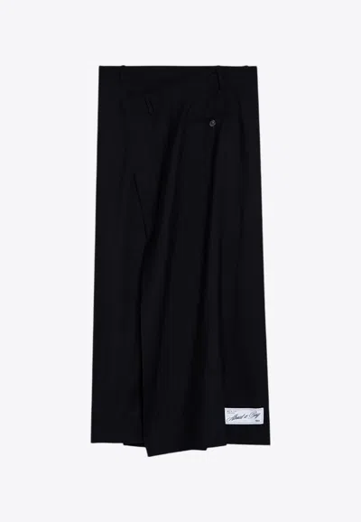 ERIKA CAVALLINI MATILDA ASYMMETRICAL MIDI SKIRT