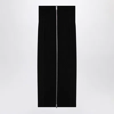 Erika Cavallini Nicla Skirt With Zip In Black