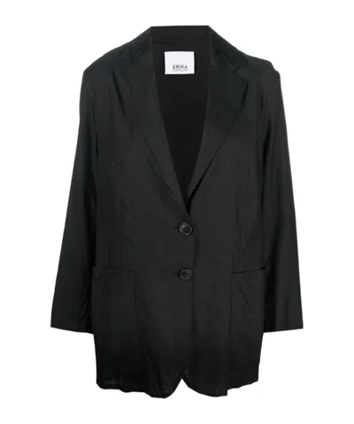 ERIKA CAVALLINI OVERSIZED SINGLE-BREASTED BLAZER