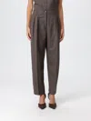 Erika Cavallini Pants  Woman Color Brown In Brown