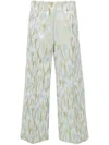 Erika Cavallini Wide-leg Cropped Trousers