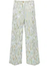 Erika Cavallini Wide-leg Cropped Trousers