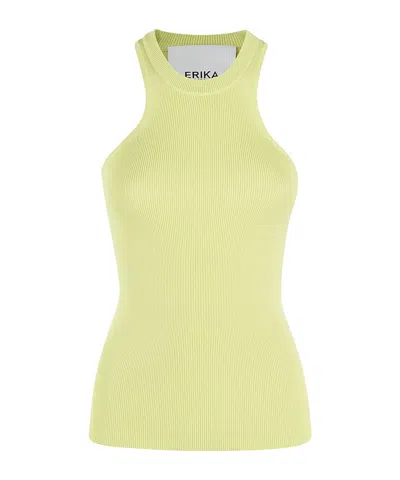 ERIKA CAVALLINI RIB DETAIL VEST