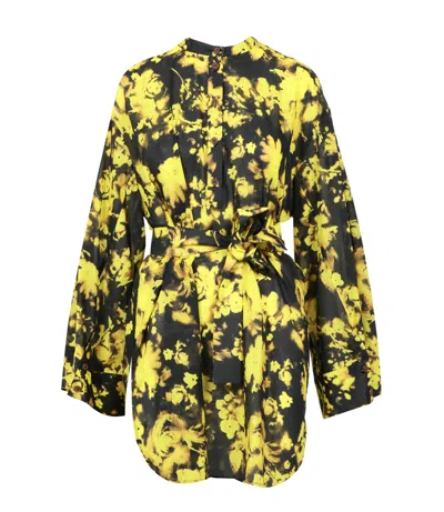 Erika Cavallini Semi Couture Dresses Black In Multi