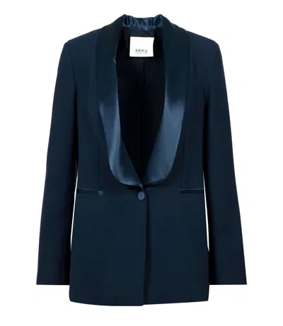 Erika Cavallini Semi Couture Jackets In Blue