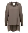Erika Cavallini Semi Couture Shirts Beige In Brown