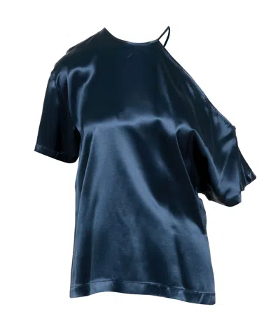 Erika Cavallini Semi Couture Shirts Blue