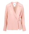 Erika Cavallini Semi Couture Shirts Powder Pink In Pink