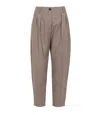 Erika Cavallini Semi Couture Trousers Beige In Neutral