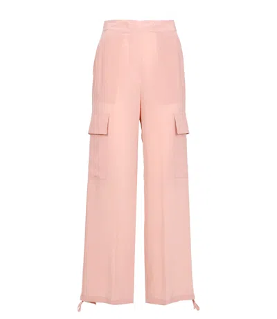 Erika Cavallini Semi Couture Trousers Powder Pink