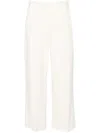 Erika Cavallini Semi-couture White Casual Pants In White