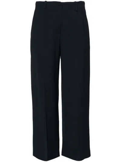 Erika Cavallini Semi-couture Women's Trousers Blue