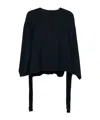 Erika Cavallini Cady Texture Blouse In Black