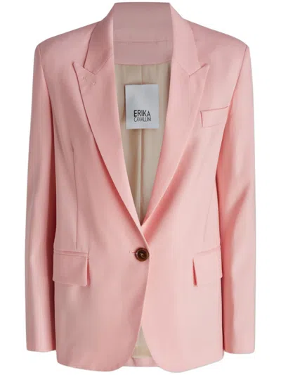 ERIKA CAVALLINI SINGLE-BREASTED BLAZER