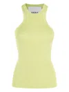 Erika Cavallini Sleeveless Top In Yellow