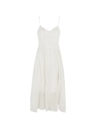 Erika Cavallini Spaghetti-strap Dress In Multi