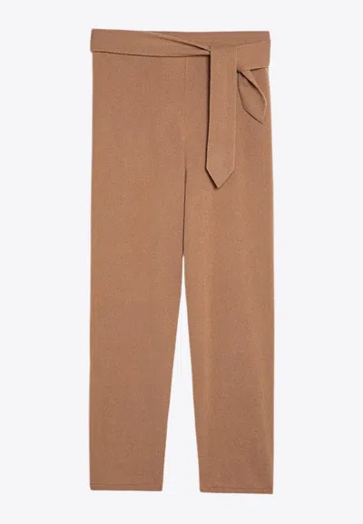 ERIKA CAVALLINI STELLA CASHMERE SLIM PANTS