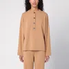 Erika Cavallini Veronica Cashmere Oversized Sweater In Brown