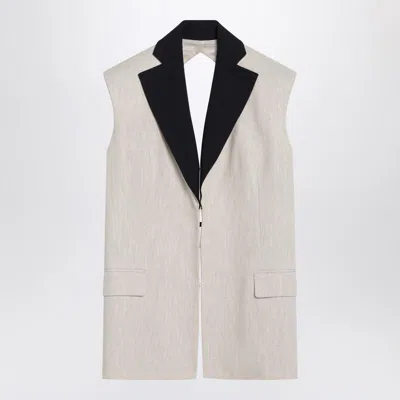 Erika Cavallini Waistcoat With Open Back