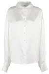 Erika Cavallini White Silk Shirt