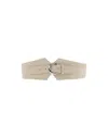 Erika Cavallini Belts In Beige