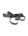 Erika Cavallini Woman Belt Black Size Onesize Leather
