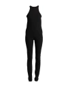 Erika Cavallini Woman Jumpsuit Black Size L Viscose, Polyamide, Elastane In Black
