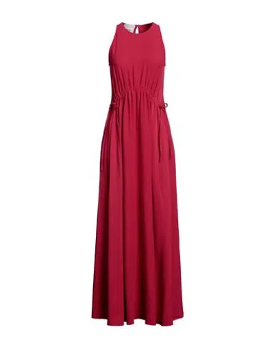 Erika Cavallini Woman Maxi Dress Magenta Size 6 Viscose, Acetate