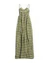 Erika Cavallini Long Dresses In Green