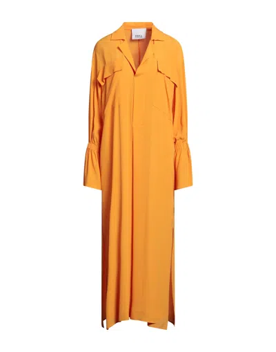 Erika Cavallini Long Dresses In Orange