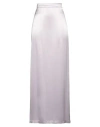 Erika Cavallini Woman Maxi Skirt Lilac Size 6 Acetate, Viscose In Purple