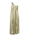Erika Cavallini Woman Midi Dress Sage Green Size 6 Viscose