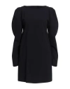 Erika Cavallini Woman Mini Dress Midnight Blue Size 8 Polyester, Viscose, Elastane