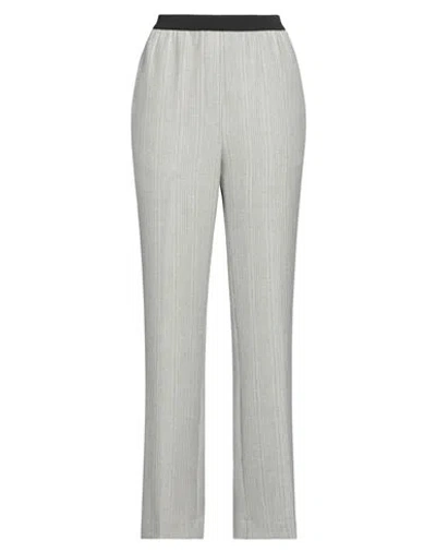 Erika Cavallini Woman Pants Beige Size 10 Polyester, Viscose, Wool, Elastane In White