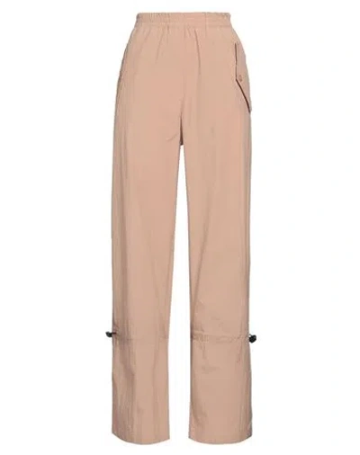 Erika Cavallini Woman Pants Beige Size 8 Polyamide In Brown