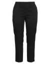 Erika Cavallini Woman Pants Black Size 10 Polyester, Virgin Wool, Elastane